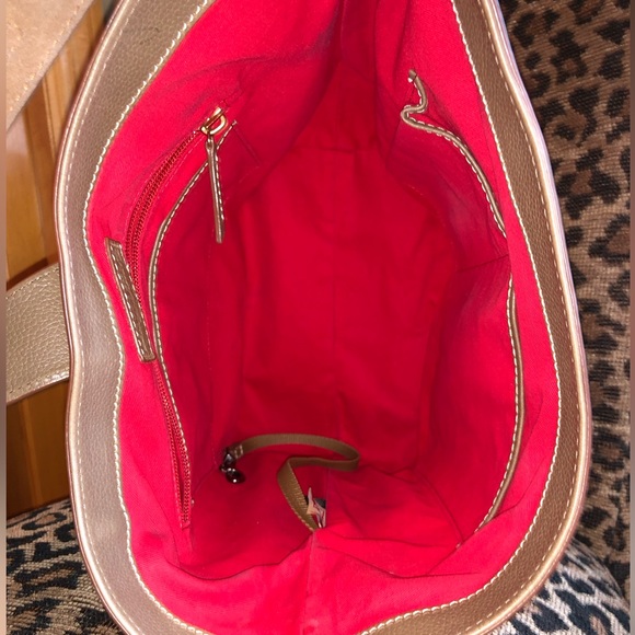 Dooney & Bourke Toscana Lily Bucket Bag - Elephant - Picture 9 of 13